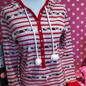 NWT Victoria Secret XL Pom Onesie